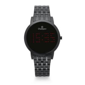 Champion Round Face Men's Watch with LED Numbers