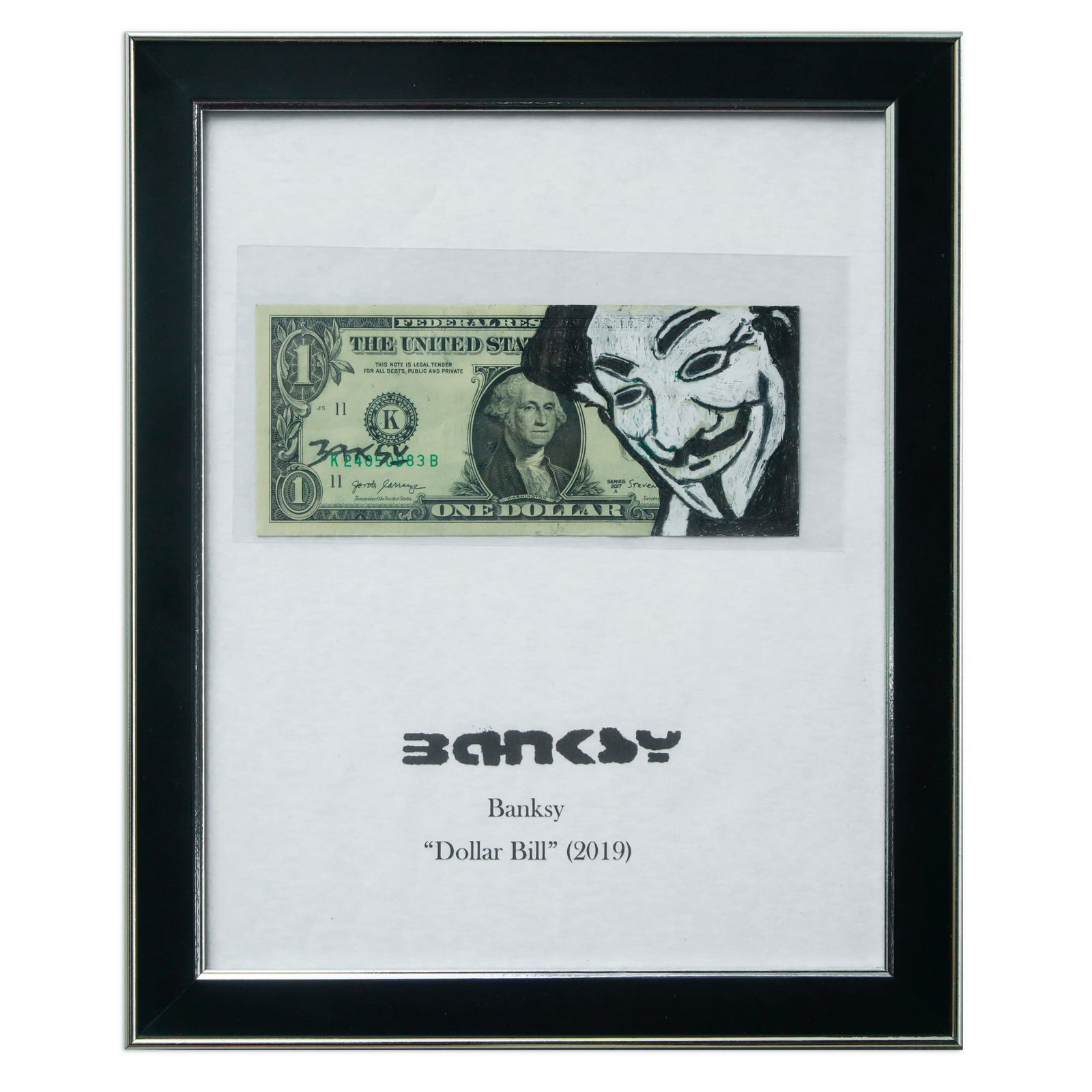 Banksy Dollar Bill Art (1 of 7)