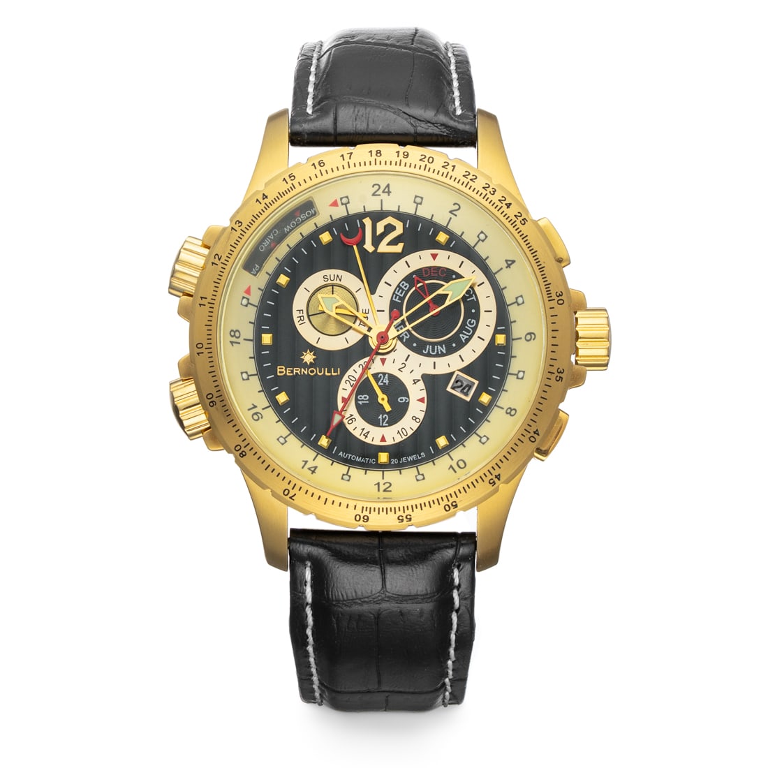 Bernoulli World Timer Automatic Watch (1 of 5)