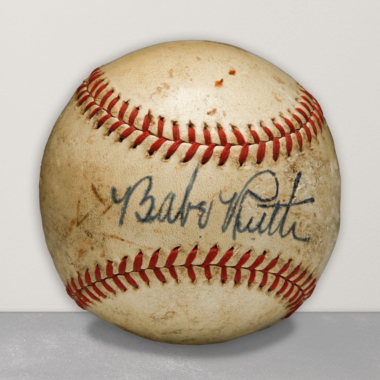 Babe Ruth Signed Spalding Ford Frick Official National League Baseball (1 of 6)