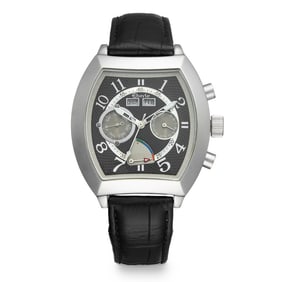 Eberle Men's Automatic Multi-Complication Watch – Precision Meets Elegance