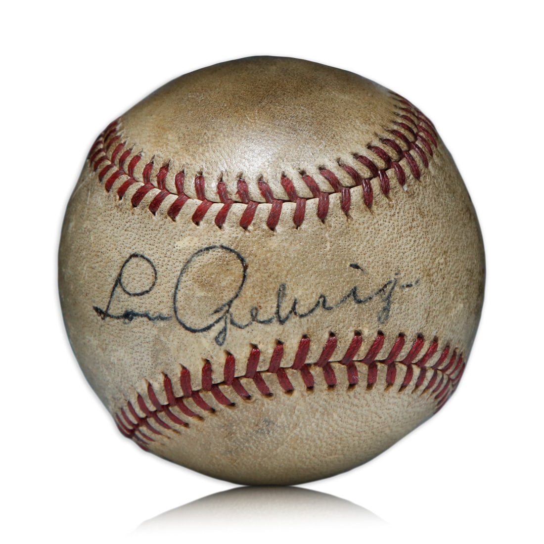Lou Gehrig Signed Official League Reach Baseball (April 30, 1939) (1 of 6)