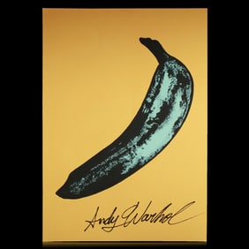 Andy Warhol-Inspired Artwork: Banana