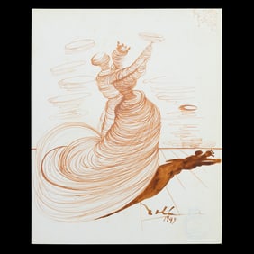 Intricate Salvador Dalí Artwork, "Dance of Time"
