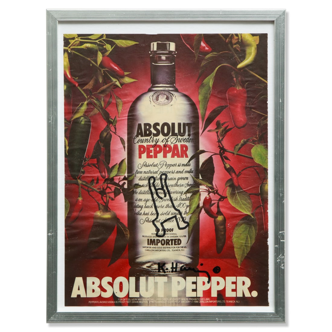 Keith Haring Newspaper Marker Art (1 of 4)