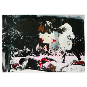 Ronald Chapeau Muhammad Ali Mixed Media Artwork