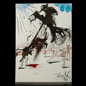 Salvador Dalí Mixed Media Artwork