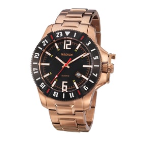 Magnum Sherman 42mm Men’s Quartz Watch – Rugged & Bold