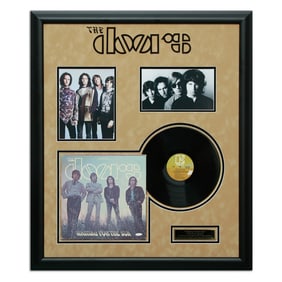 The Doors Signed Album Cover, "Waiting for the Sun"