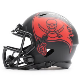 Tom Brady and Rob Gronkowski Signed Tampa Bay Buccaneers Mini Helmet