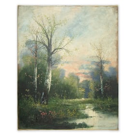 Claude Monet: "Paysage à l'Aube"