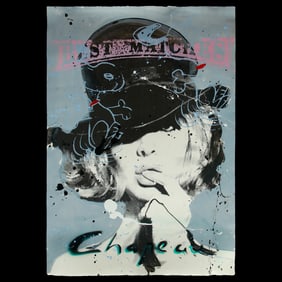Iconic Mixed Media Artwork by "Chapeau"