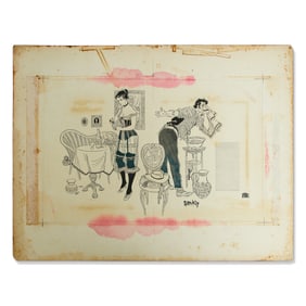 Banksy Cardboard Ink Art