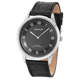 43 mm Men's Magnum Roman Quartz Watch