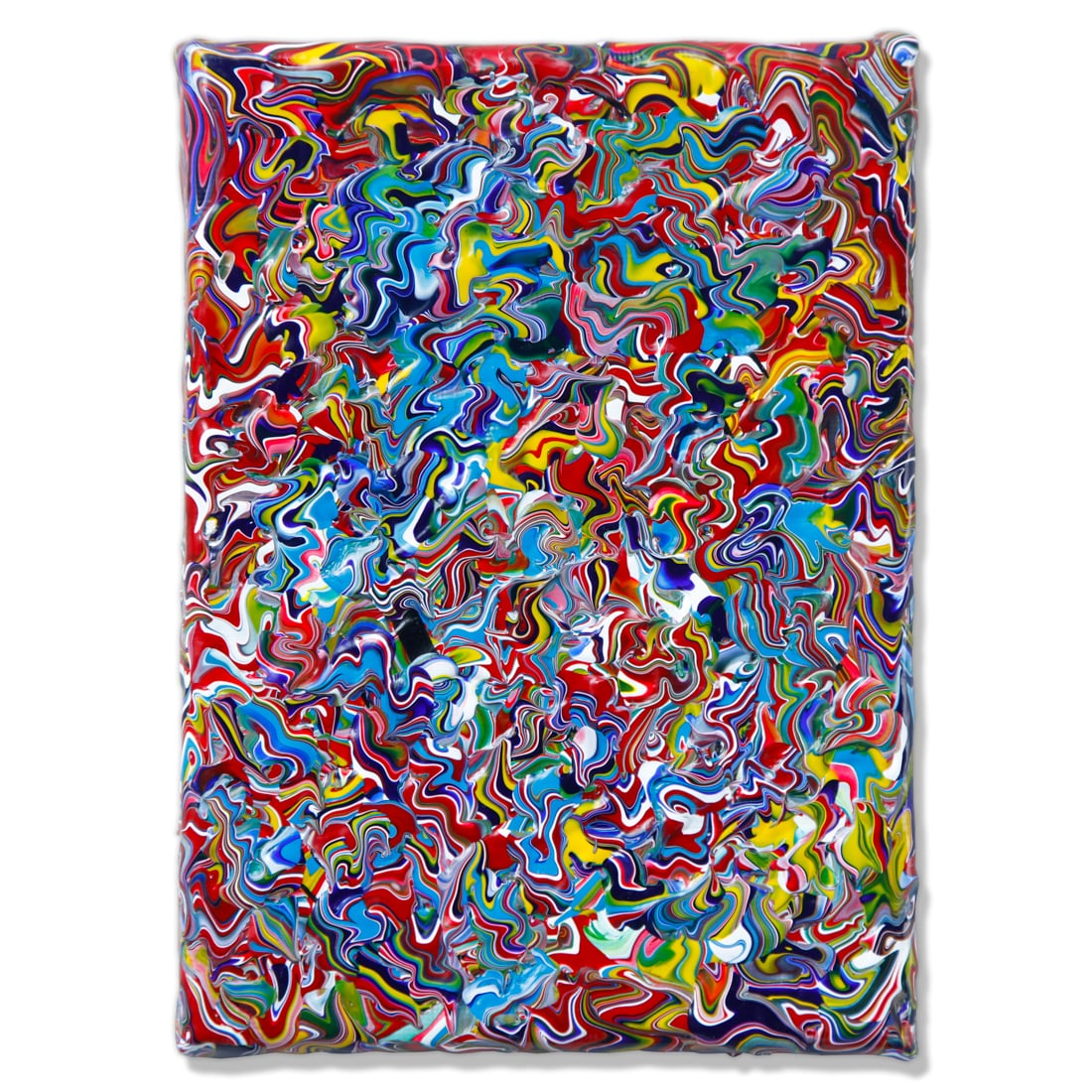 Vktor Tilson 2016 - "Amalgamtion" 5" x 7": Title: Viktor Tilson's 2016 Modern Mastery: "Amalgamation" Description: We are delighted to present a compelling contemporary piece by Viktor Tilson, titled "Amalgamation," created in 2016. This work