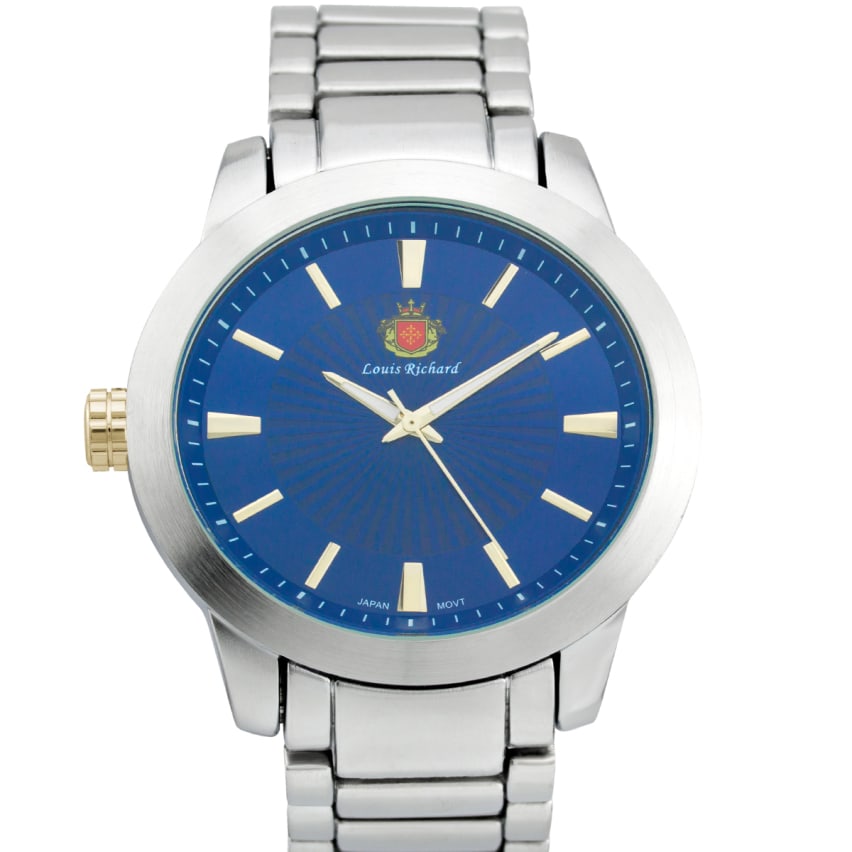 Louis Richard 50mm Case Men's Watch - Left Side Crown (1 of 2)