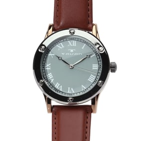 Tavan Sophisticate Gunmetal Men's Watch – Refined Elegance Redefined