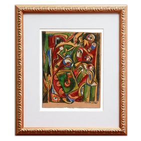 Jackson Pollock Attributed "Composition Number 17"