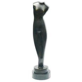 Alexander Archipenko Bronze Sculpture: Elegant Exploration of Form