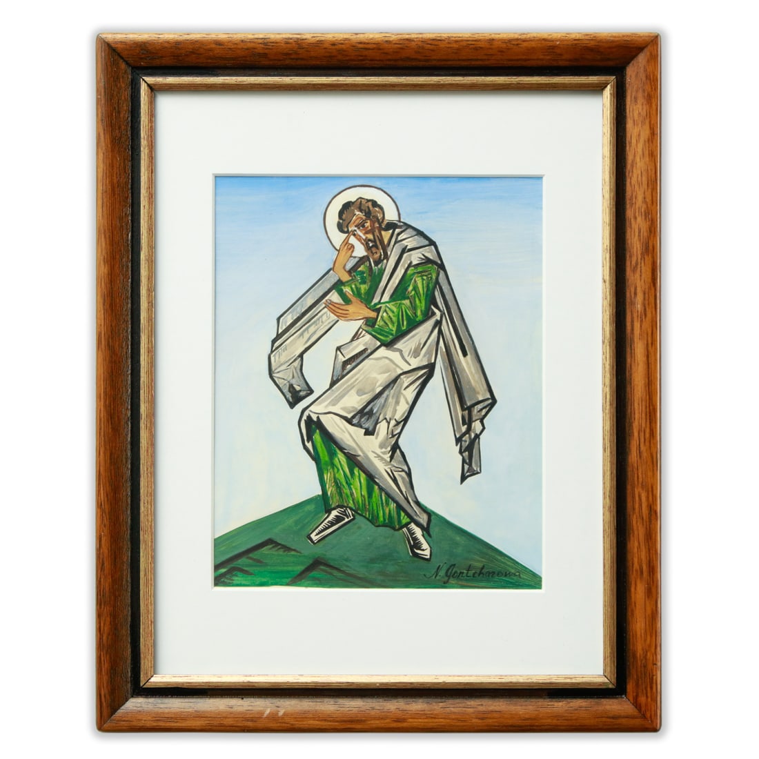 Natalia Goncharova - Attributed Costume Design for "Lithurgie" (St. Matthew) - 1914 (1 of 10)