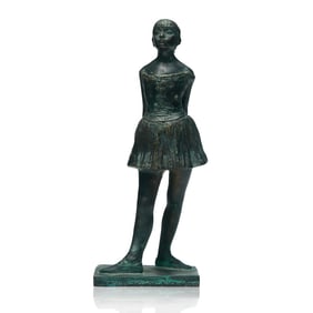Bronze Statue of Edgar Degas's "The Little Dancer"