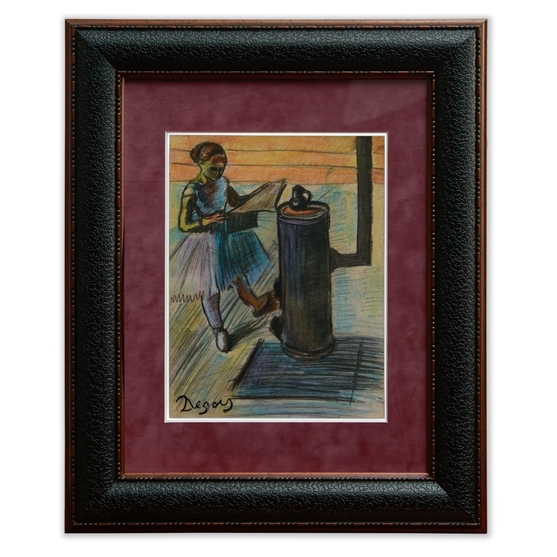 Edgar Degas Attributed Mixed Media on Paper (1 of 2)