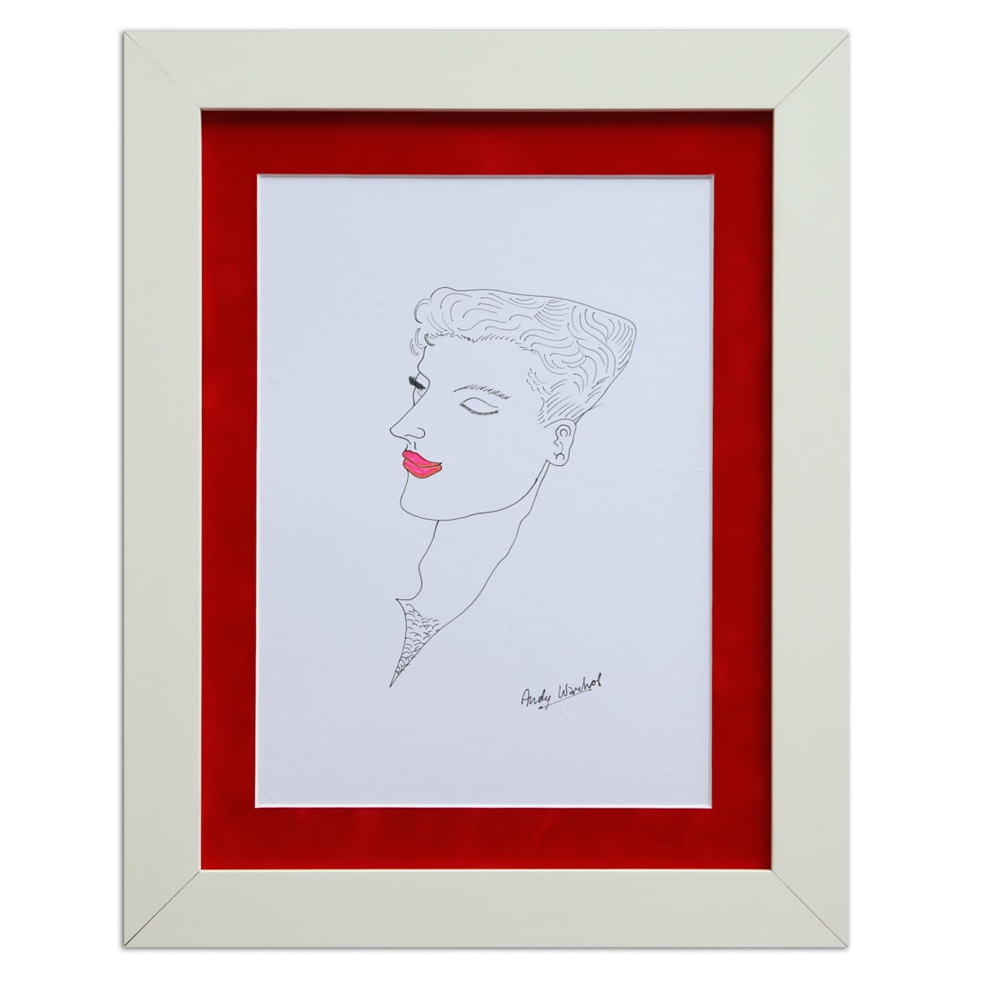 Drawing Attributed to Andy Warhol (1 of 3)