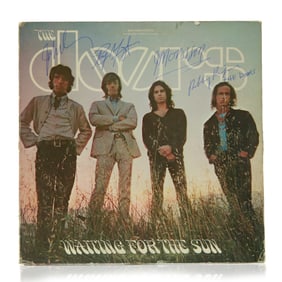 The Doors Signed Album "Waiting for the Sun"