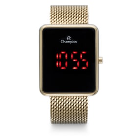Champion Men's Rectangular LED Watch