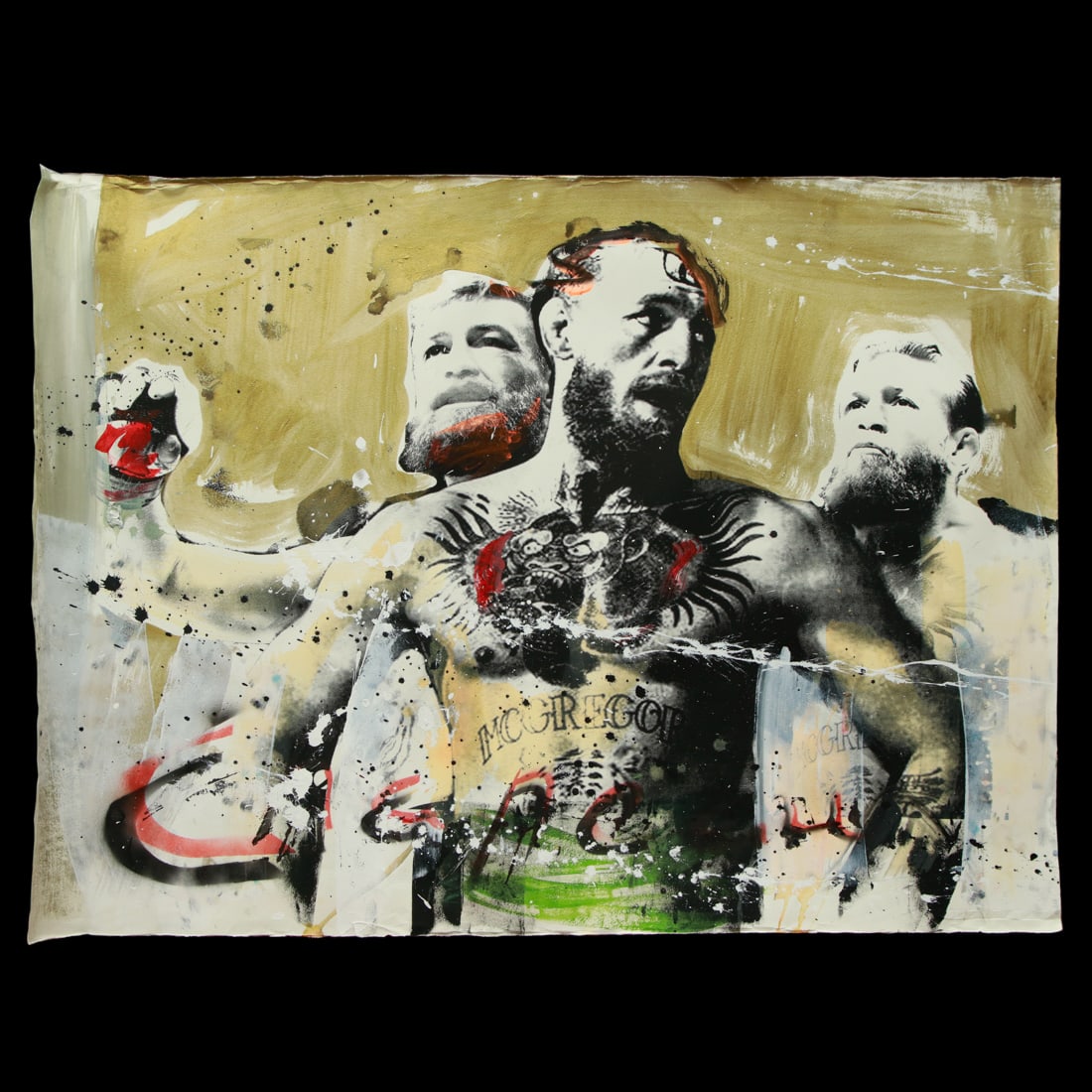 Chapeau Original Mixed Media Artwork (1 of 9)