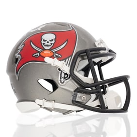 Tom Brady Signed Buccaneers Mini Helmet