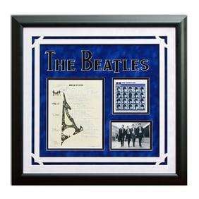 The Beatles Signed Lyrics, "If I Fell," Handwritten by John Lennon