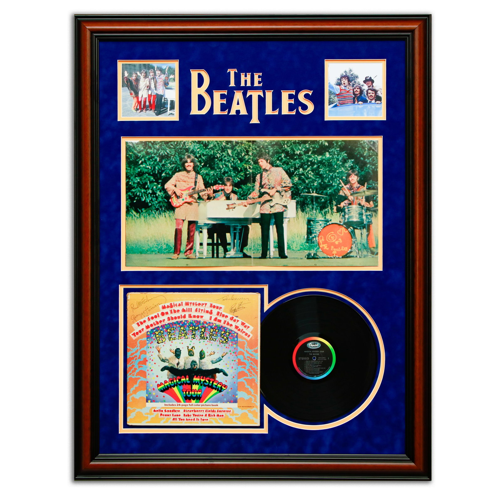 The Beatles Signed Vinyl Record Cover, "Magical Mystery Tour" (1 of 14)