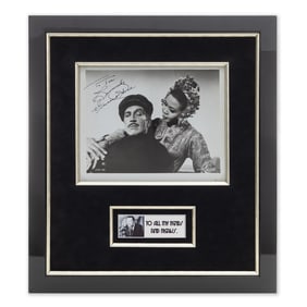 Vincent Price Jr. Signed Movie Still Photo