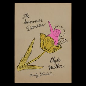 Andy Warhol Painting on Paper – "The Summer's Dancer" Attibuted
