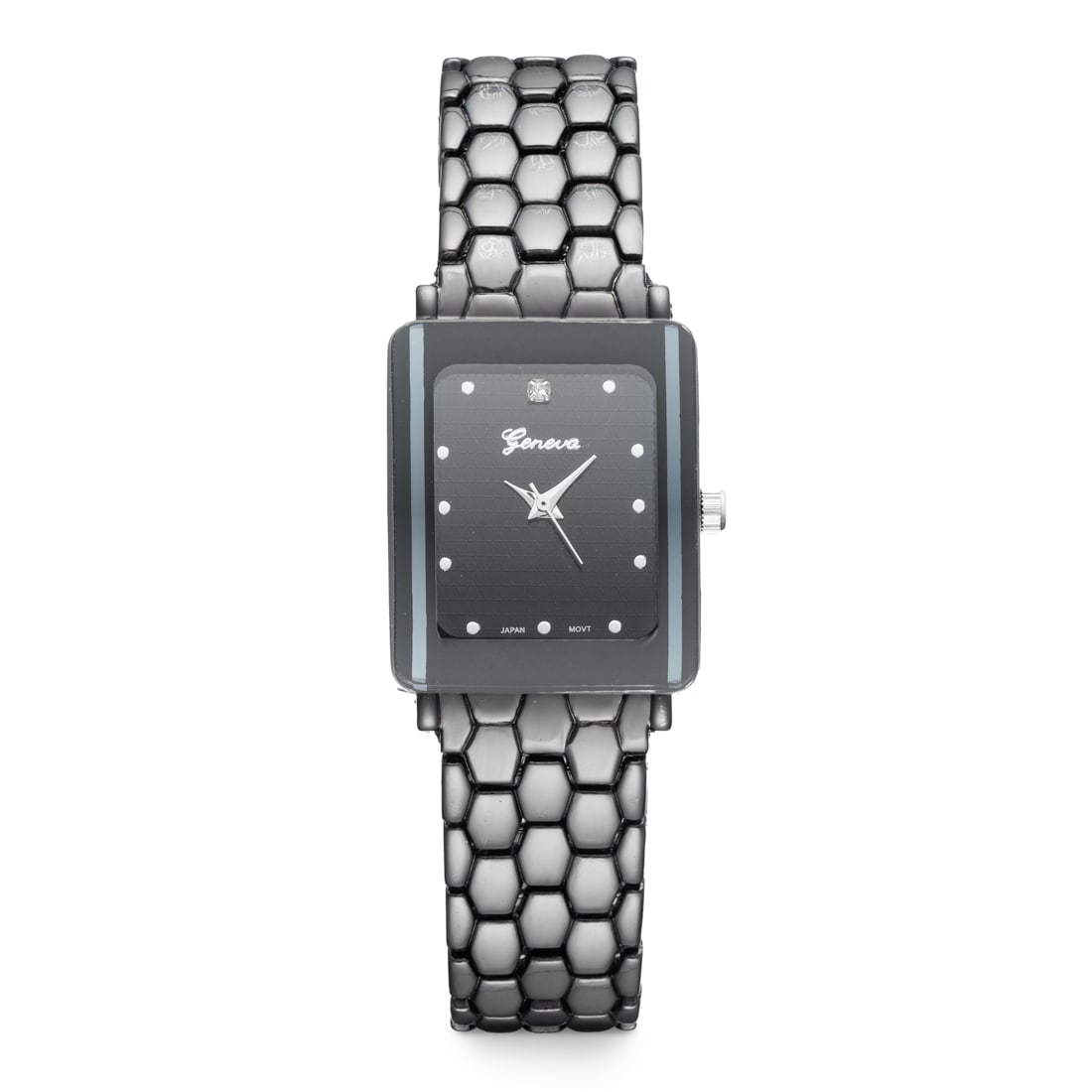Geneva Ladies Watch - Elegant Rectangular Design (1 of 2)