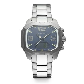 Bernoulli Analog Digital Stainless Steel Watch – Sleek & Versatile