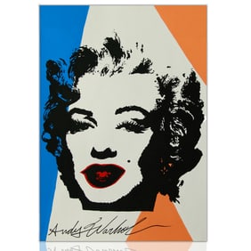 In the Style of Warhol: Marilyn Monroe Portrait