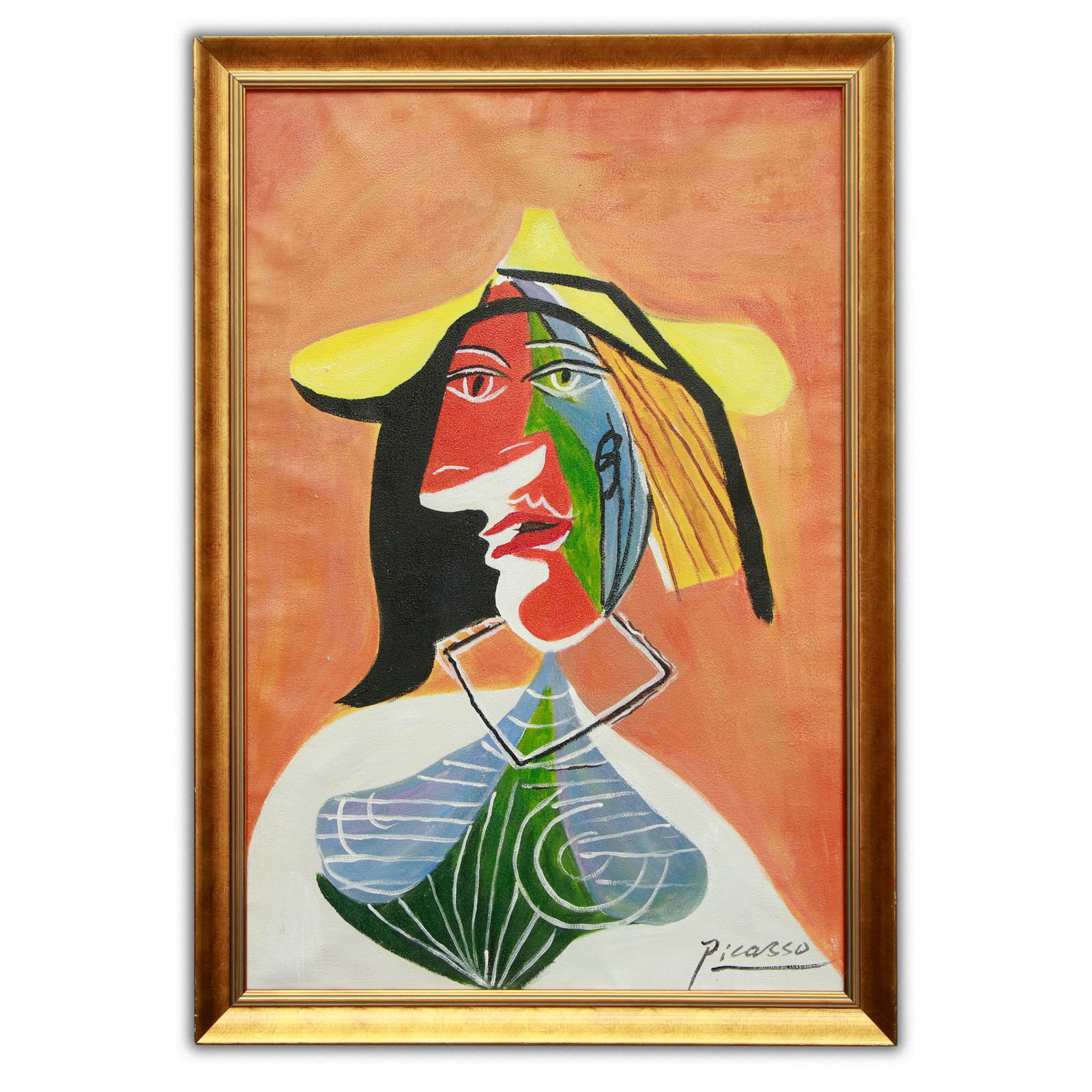 Pablo Picasso Oil Painting on Canvas (attrib.) (1 of 10)