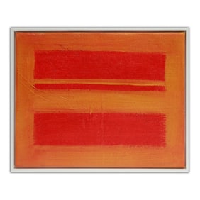 Mark Rothko Oil on Canvas, "Vibrant Horizons" (attrib.)
