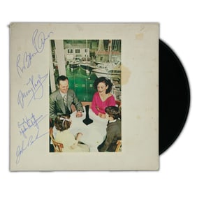 Led Zeppelin Band Signed "Le Zeppelin Presence" Album
