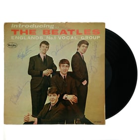 Beatles Signed "Introducing The Beatles" Album