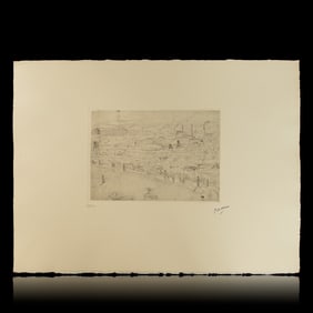 Jules Pascin's "Issy-les-Moulineaux" - Edition 32/100 (1907)