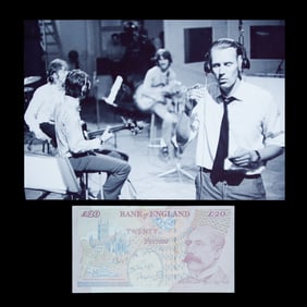George Martin Signed £20 Note