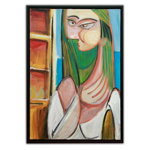 Pablo Picasso Framed Oil Painting on Canvas (attrib.)