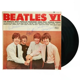 The Beatles Signed "Beatles VI" Album