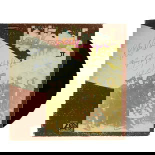 Led Zeppelin Band-Signed &#8220;Led Zeppelin II&#8221; Album: Title: Forensically Authenticated Led Zeppelin Band-Signed “Led Zeppelin II&rdquo; Album – Museum-Quality Custom Framing  Description: We are honored to present an artifact of towering importance