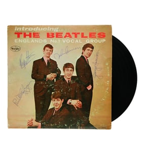 Beatles Signed "Introducing The Beatles" Album