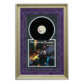 Prince Signed & Inscribed Special Dance Mix Album "Let's Go Crazy" & "Erotic City"