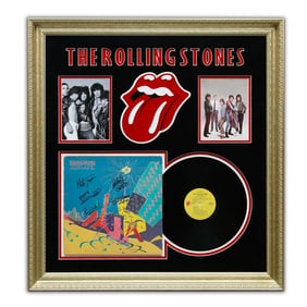 The Rolling Stones Full Band Signed "Still Life" Album (1982)